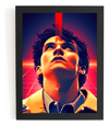 Quadro Black Mirror Bandersnatch Filme Poster Moldurado Arte