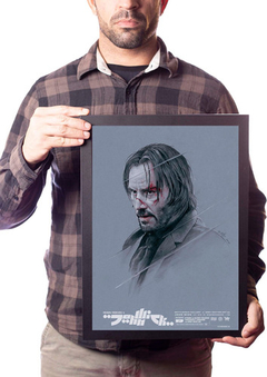 Poster Com Moldura A3 John Wick