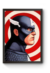 Quadro Decorativo Capitão America