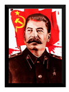 Quadro Josef Stalin Ussr Propaganda Comunista Moldurado