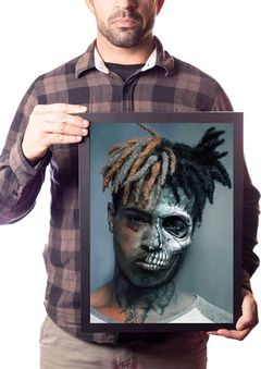 Quadro Arte Xxxtentacion Rap Poster Moldurado