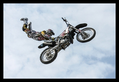 Quadro Fotografico Freestyle Motocross 42x29cm