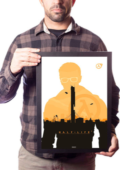 Poster Com Moldura A3 Half Life 2