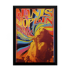 Quadro Janis Joplin Arte Cartaz Moldurado