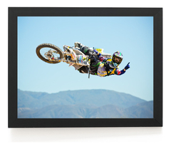 Quadro Mx Freestyle Motocross Poster Com Moldura 42x29cm