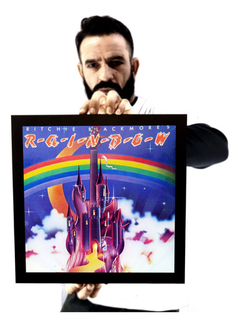 Quadro Ritchie Blackmore's Rainbow Arte Na Moldura