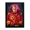 Quadro Ming The Merciless Flash Gordon Arte Moldurada