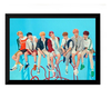 Quadro Decorativo Bts Kpop Lindo Foto Poster Moldurado