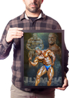 Quadro Arte Dennis Wolf Fisiculturista Academia Mr Olympia