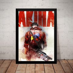 Quadro Decorativo Filme Akira Anime Manga Poster Moldurado - comprar online