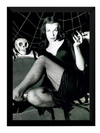 Quadro Vampira Foto Maila Nurmi Horror Poster Moldurado