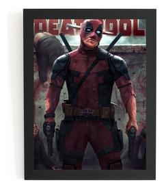 Quadro Filme Deadpool 2 Marvel Hq Geek Arte