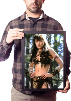 Quadro Decorativo Lucy Xena A Princesa Guerreira