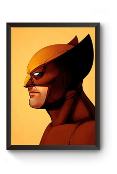 Quadro Arte X Men Wolverine Versão Antiga Poster