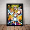 Quadro Arte Dragon Ball Z Filme Broly O Lendario Sayajin