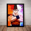 Quadro Dragon Ball Super Arte Goku Fases Instinto Superior