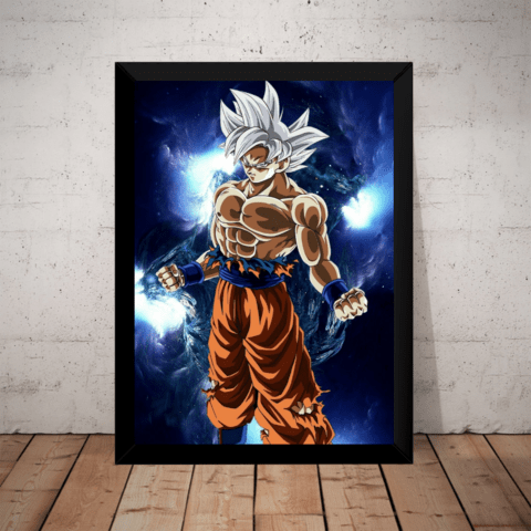 Quadro Decorativo Goku Desenho Japones