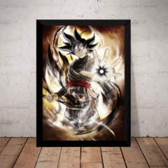 Quadro Dragon Ball Super Goku Anime Arte 42x29cm