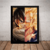 Quadro Art Dragon Ball Z Gohan Split Super Sayajin Cell Saga