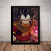 Quadro Dragon Ball Super Deus Supremo Fan Arte