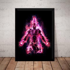 Quadro Decorativo Dragon Ball Z Arte Gohan Super Ki