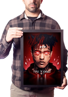 Quadro Decorativo XXXTENTACION SAD! Arte Rap