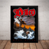 Quadro Banda Dio Holy Diver Metal Arte Rock Classico