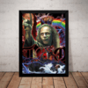 Quadro Decorativo Dio Rainbow Banda Metal Arte Rock