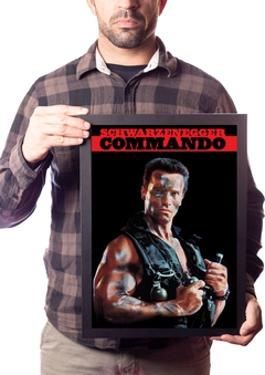 Quadro Comando Para Matar Filme Arnold Schwarzenegger