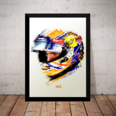 Quadro Decorativo F1 Max Verstappen Formula 1 Arte