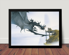 Quadro Decorativo John Howe Arte Fantasy Nazgul Tolkien