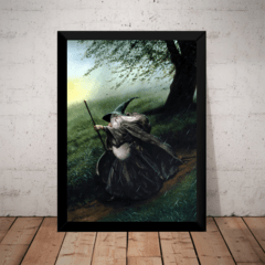 Quadro Decorativo Fantasy Arte De John Howe Senhor Dos Aneis