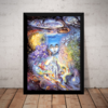 Quadro Fantasy Arte De Josephine Wall Poster Moldurado