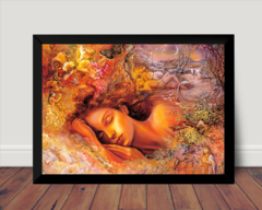 Quadro Fantasy Arte De Josephine Wall Sonhos Mulher