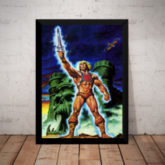 Quadro He-man Arte De Earl Norem Poderes De Grayskull