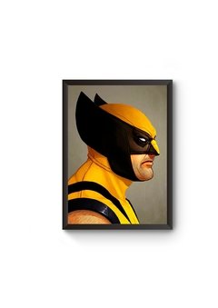 Poster Moldurado X Men Wolverine