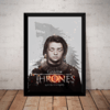 Quadro Game Of Thrones Arya Stark Valar Morghulis Arte