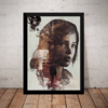 Quadro Game The Last Of Us Arte Poster Moldurado