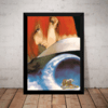 Quadro Iori Yagami Game The King Of Fighters Arte