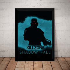 Quadro Game Killzone Shadow Fall Arte Simplista
