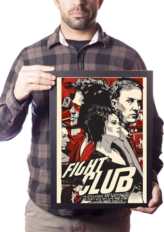 Poster com Moldura A3 Clube da Luta