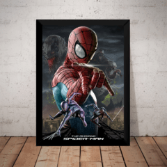 Quadro Decorativo Homem Amazing Aranha Spider Man Hq Arte