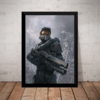 Quadro Decorativo Games Halo Xbox Arte