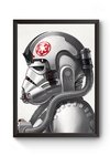 Quadro Arte Star Wars Piloto AT AT Poster