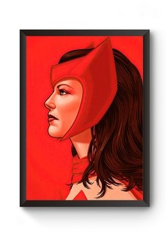 Quadro Arte X Men Feiticeira Escarlate Poster