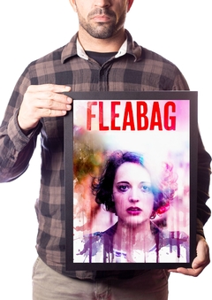 Quadro Decorativo Fleabag Arte Poster Moldurado Serie