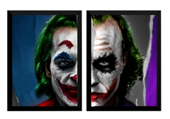 2 Quadros Coringa Phoenix X Ledger Arte Posters Moldurados