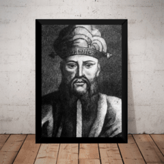 Quadro Decorativo Confucio Pensador Filosofo