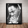 Quadro Decorativo Martin Luther King Foto Arte