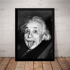 Quadro Decorativo Foto Albert Einstein